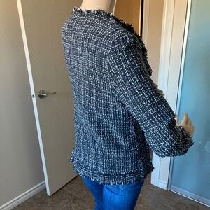 Black & White Tweed Jacket